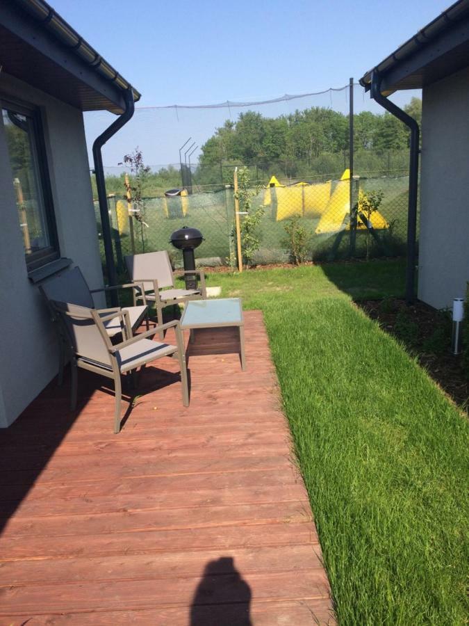 Domki Wśród Jabłoni Gąski Exterior foto